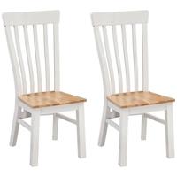 Homestyle GB Cotswold Painted Solid Seat Dining Chair (Pair)