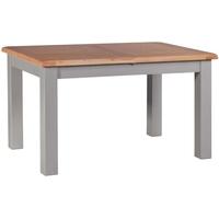 Homestyle GB Diamond Painted Extending Dining Table - Medium