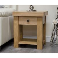 Homestyle GB Bordeaux Oak Lamp Table