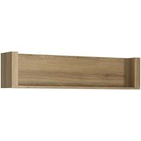 Hobby Oak Melamine Wall Shelving Unit