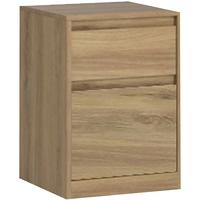 Hobby Oak Melamine Chest of Drawer - 2 Drawer