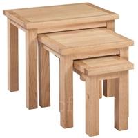 Homestyle GB Moderna Oak Nest of Tables