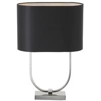 Howe Nickel Twin Bulb Table Lamp