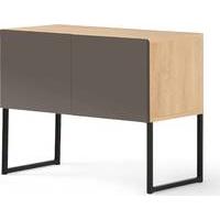 hopkins sideboard oak and grey