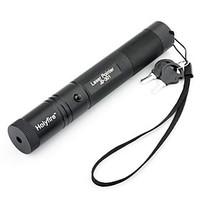 Holyfire 301 532nm Visible Adjustable Beam Green Laser Pen with Battery Charger - Black