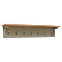 Houghton French Grey 7-Hook Coat Rack