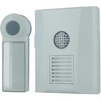 Home Easy HE821S Wireless door chime with light signal Surface-mount, Adapter 2-piece Max. range (open field) 50 m