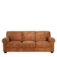 Houston 3 Seater Sofa, Aniline Leather