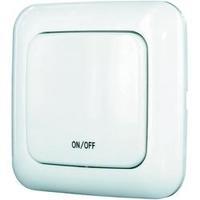 Home Easy HE882 Wireless wall-mounted switch Recess-mount Max. range (open field) 30 m