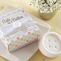 Holiday Gifts Mini Button Shape Soap (Random Color)