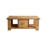 Hoxton Rustic Pine Storage Coffee Table