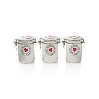 Homemade with Love Set of 3 Canisters