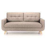 hockney 3 seater fabric sofa beige