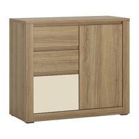 hobby 3 drawer 1 door cabinet vanilla