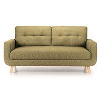 Hockney 3 Seater Fabric Sofa Lime