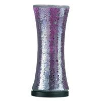 Hour Glass Purple Mosaic Table Lamp
