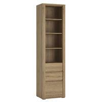 Hobby 3 Drawer Tall Bookcase Natural