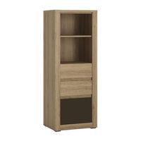 Hobby 3 Drawer Narrow Unit Natural