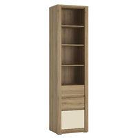 Hobby 3 Drawer Tall Bookcase Vanilla