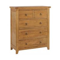 honey solid oak finish 32 drawer chest