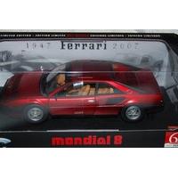 Hot Wheels 1:18 Scale Mondial 8 Diecast Die-Cast Model Toy Car Cars New
