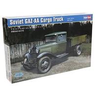 hobbyboss 135 scale soviet gaz aa cargo truck model kit grey