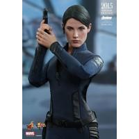 Hot Toys 1:6 Scale Maria Hill Figure from Avengers (Blue)