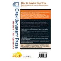 how to survive your viva defending a thesis in an oral examination