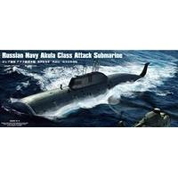 hobbyboss 1350 scale russian navy ssn akula class attack submarine ass ...