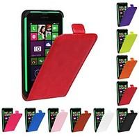 Horse Grain PU Leather Full Body Case for Nokia Lumia 630/635 (Assorted Colors)