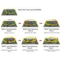 Hornby R8221 00 Gauge Track Extension Pack A