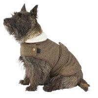 House of Paws Brown Tweed Jacket - Extra Large