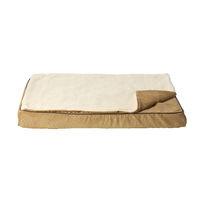 house of paws tan memory foam mat with topper small