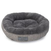 House of Paws Grey Hessian Cat Bed