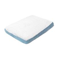 house of paws blue twist cord and plush mattress large