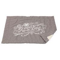 House of Paws Grey Good Dog Linen Blanket One Size