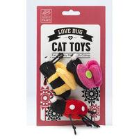 House of Paws Love Bug Catnip Toy Assortment Set of 3