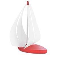 Hobbes Red & White Sailing Boat Lamp