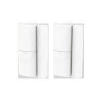 honeywell alarm wireless door window sensor twin pack e59442