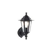 HOME Outdoor Wall Lantern - Black.