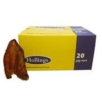 Hollings - Dog Treats - Pigs Ears » Pack of 20