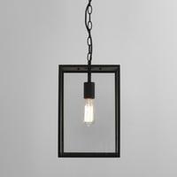 HOMEFIELD 7814 Homefield Pendant 360 In Black With Clear Glass