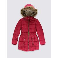 Hooded Longline Coat with Stormwear (3-14 Years)