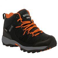 Holcombe Mid Junior Walking Boot Black Magma