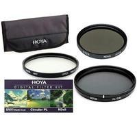 Hoya 49mm 3x Filter Kit HMC UV(C), Circular Polarising CPL+ND8+Filter