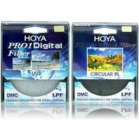 Hoya 77mm Pro1 Digital Circular Polarising & UV Filter Kit