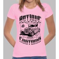 hot rod antique customs black