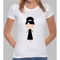 holly - shirt woman with illustration