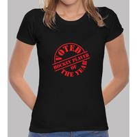 hockey t-shirt woman, black, best quality