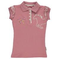 horseware pique polo shirt infant girls